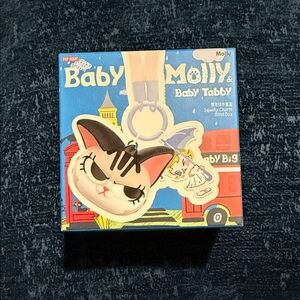 Baby Molly and Baby Tabby Series Squishy Charm Blind Box - Milk Lover